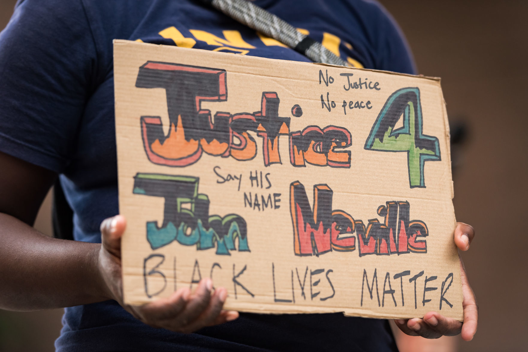 John Neville Protest